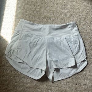 white lulu shorts!